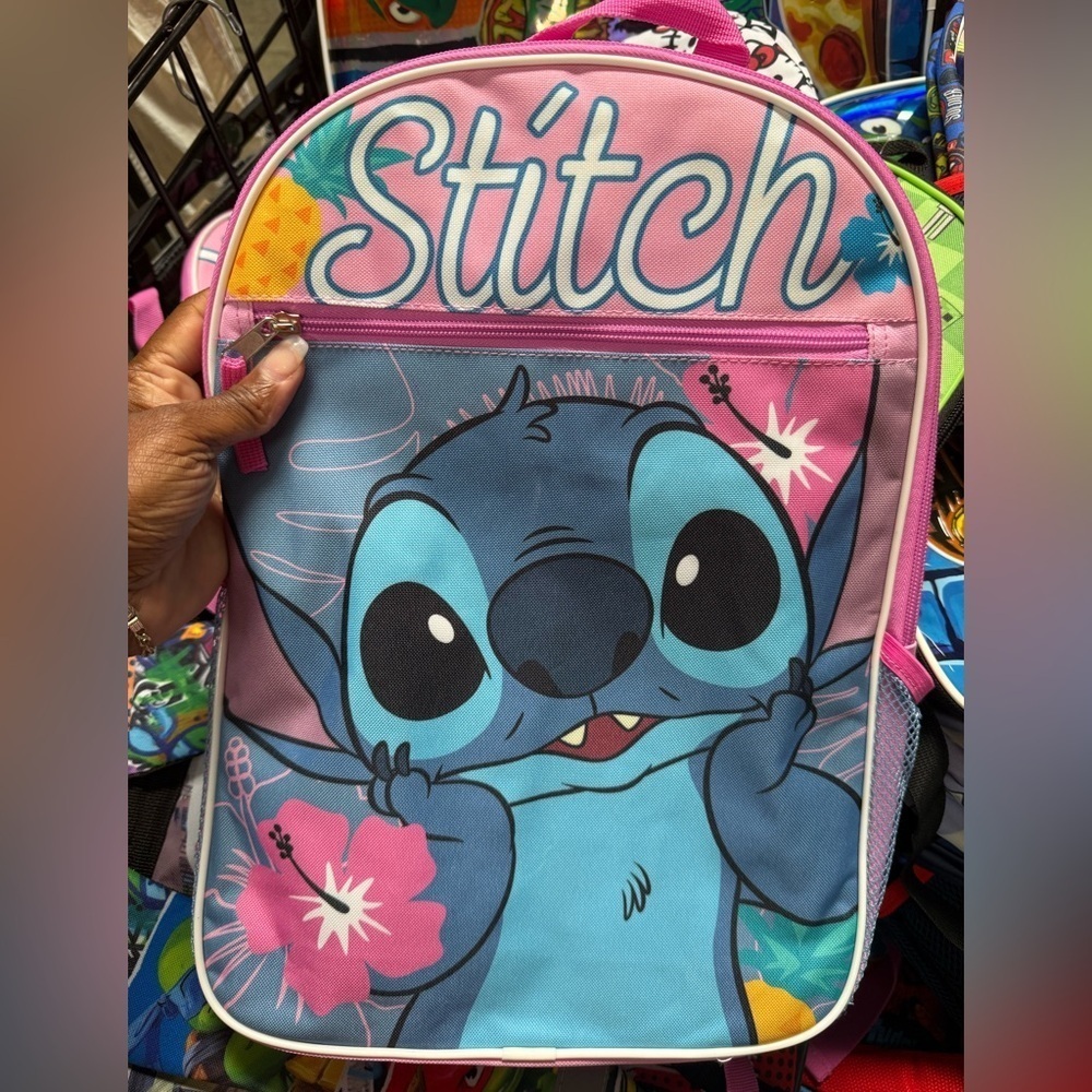 Disney Lilo & Stitch 16" Kids Backpack, - Picture 1 of 2